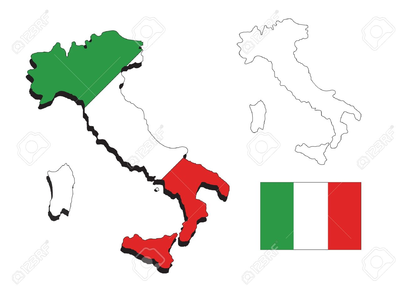 14696607-italy-map-with-italy-flag-Stock-Photo